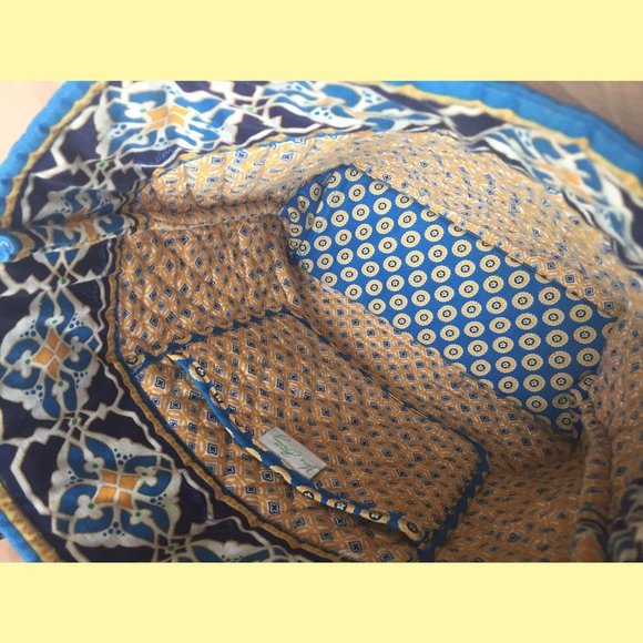 💎 (4/$30) Vera Bradley Button Tote Bag Yellow - Picture 4 of 10